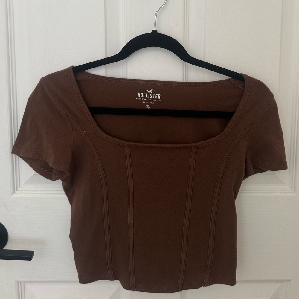 Hollister Women's Brown Top